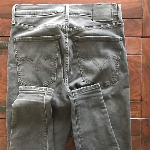 Levi’s dark grey jeans super skinny - Picture 3 of 4